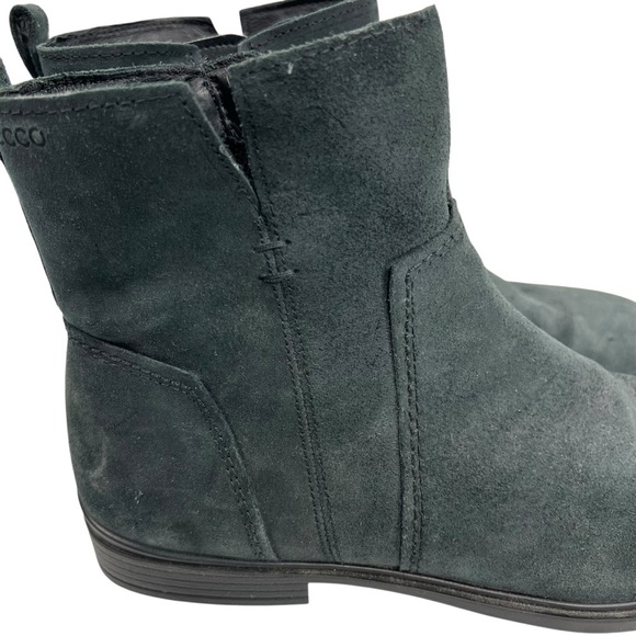 ECCO Touch 15 Suede Leather Ankle Boot Size 39/8 - Picture 5 of 13